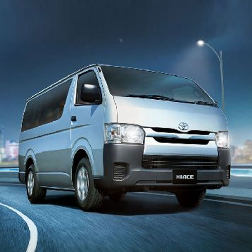 van sewa kuching toyota hiace